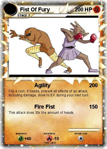 Pokemon Fist Of Fury