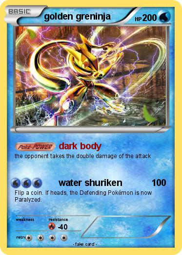Pokemon golden greninja