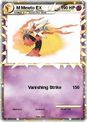 Pokemon M Mewto EX