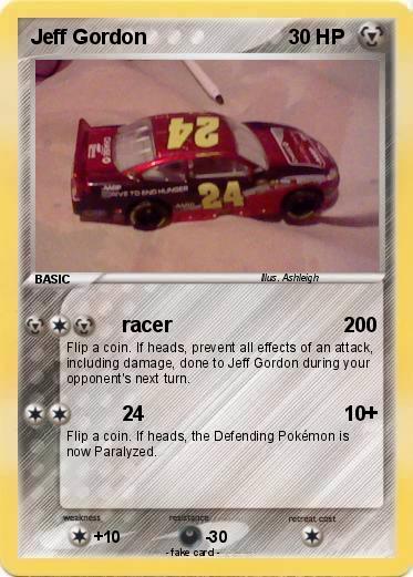 Pokemon Jeff Gordon