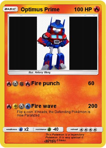 Pokemon Optimus Prime