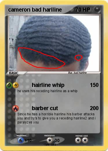Pokemon cameron bad hariline