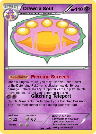 Pokemon Drawcia Soul