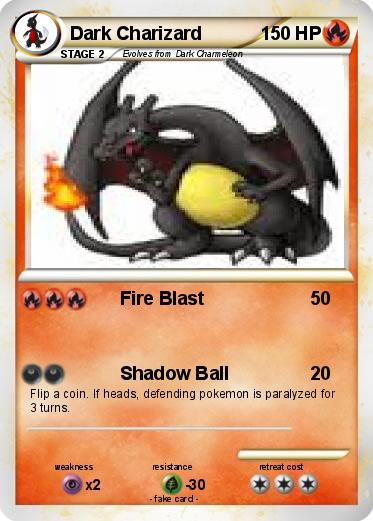 Pokemon Dark Charizard