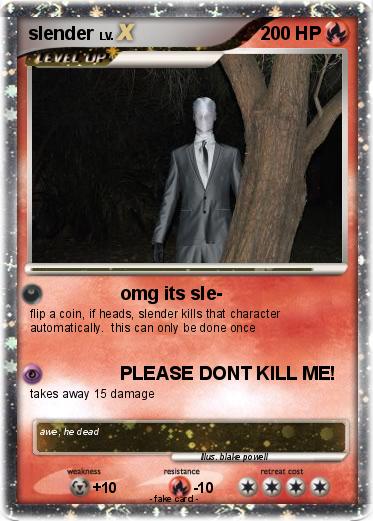 Pokemon slender