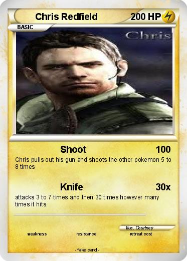 Pokemon Chris Redfield