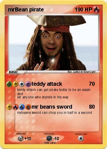 Pokemon mrBean pirate