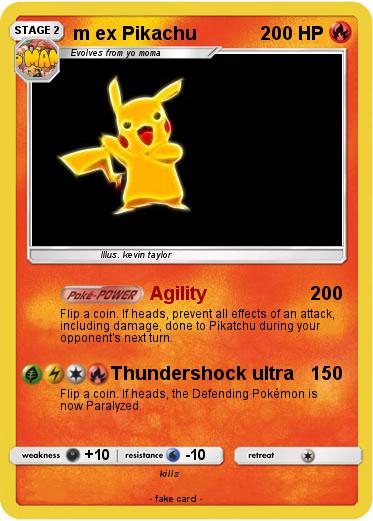 Pokemon m ex Pikachu