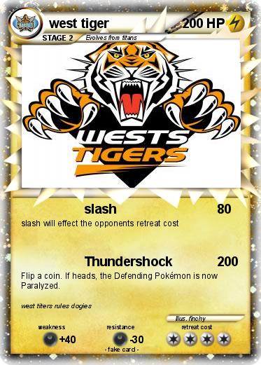 Pokemon west tiger