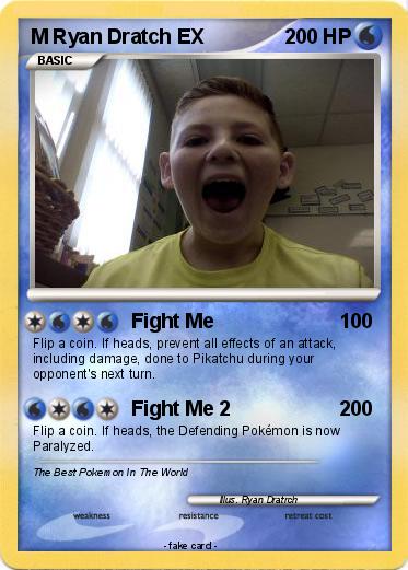 Pokemon M Ryan Dratch EX