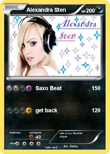 Pokemon Alexandra Sten