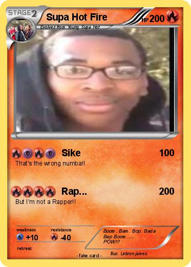 Pokemon Supa Hot Fire