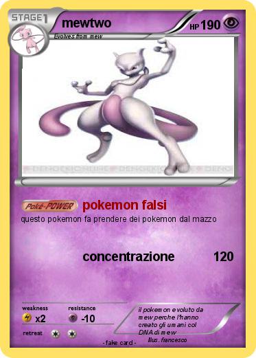 Pokemon mewtwo