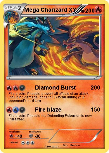Pokemon Mega Charizard XY