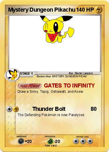 Pokemon Mystery Dungeon Pikachu