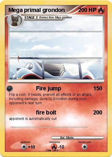 Pokemon Mega primal grondon