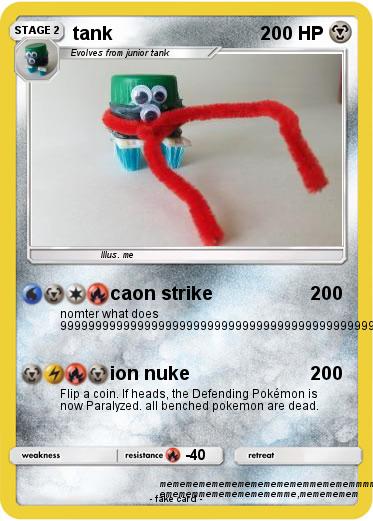 Pokemon tank