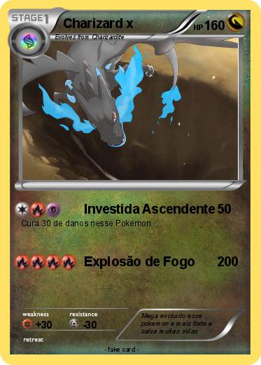 Pokemon Charizard x