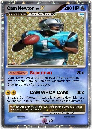 Pokemon Cam Newton