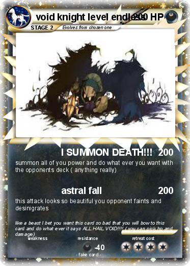 Pokemon void knight level endless