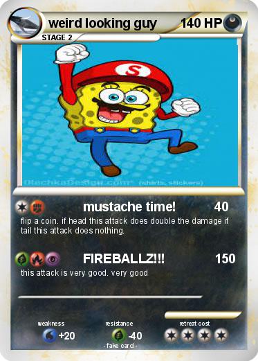 Pokemon weird looking guy