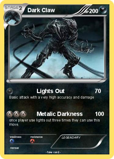 Pokemon Dark Claw