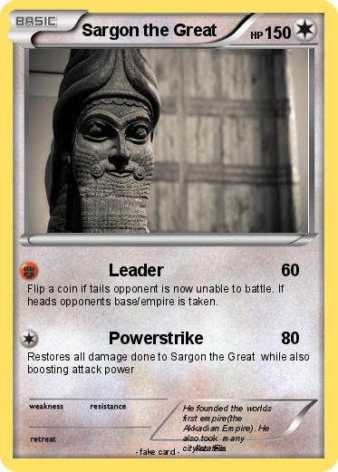 Pokemon Sargon the Great