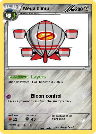 Pokemon Mega blimp