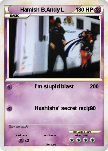 Pokemon Hamish B,Andy L