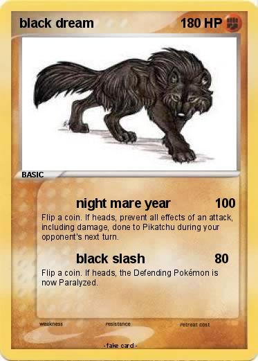 Pokemon black dream