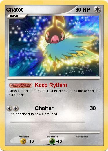 Pokemon Chatot
