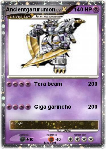 Pokemon Ancientgarurumon