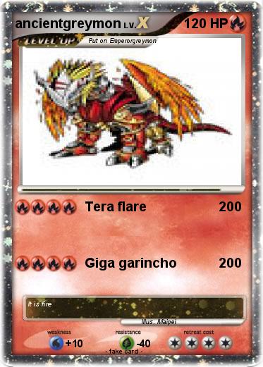 Pokemon ancientgreymon