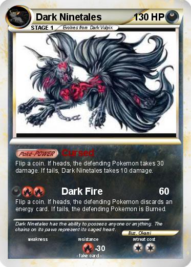 Pokemon Dark Ninetales