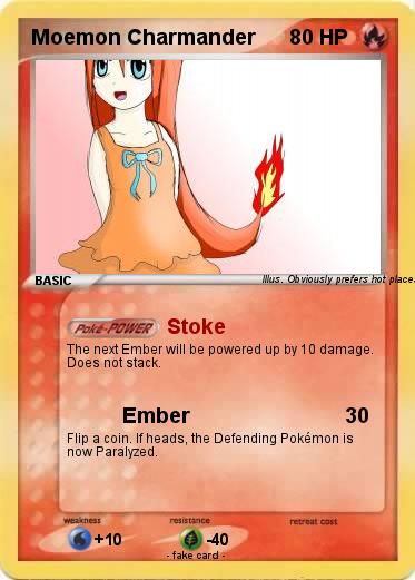 Pokemon Moemon Charmander
