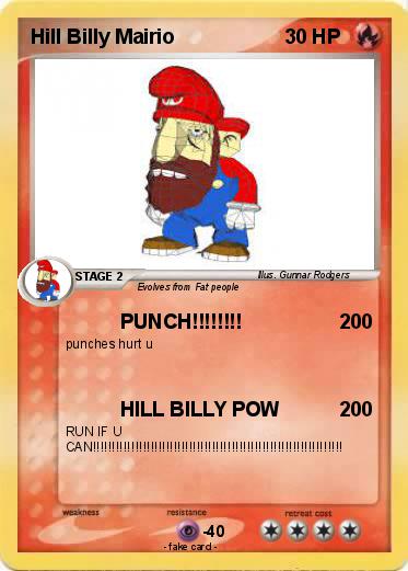Pokemon Hill Billy Mairio