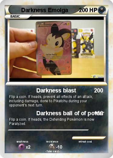 Pokemon Darkness Emolga