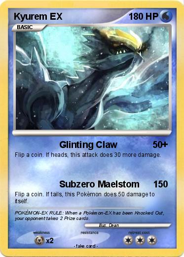 Pokemon Kyurem EX