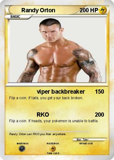 Pokemon Randy Orton