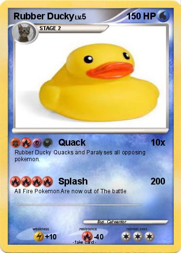 Pokemon Rubber Ducky