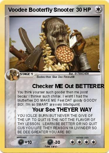 Pokemon Voodee Booterfly Snooter