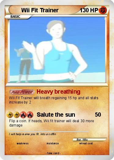 Pokemon Wii Fit Trainer