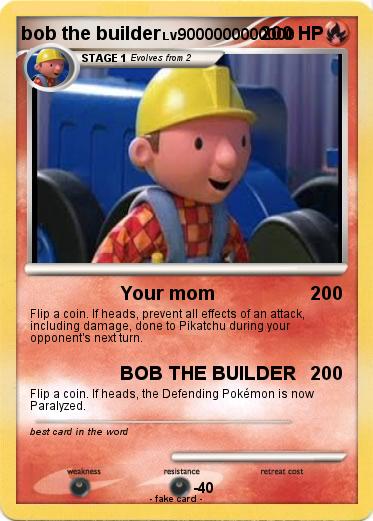 Pokemon bob the builder