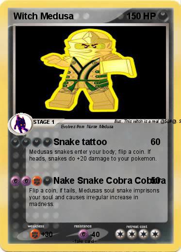Pokemon Witch Medusa