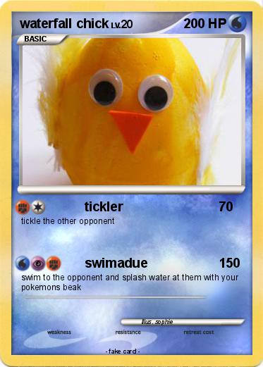 Pokemon waterfall chick
