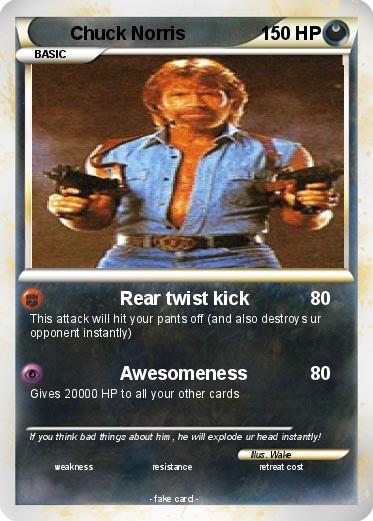 Pokemon Chuck Norris