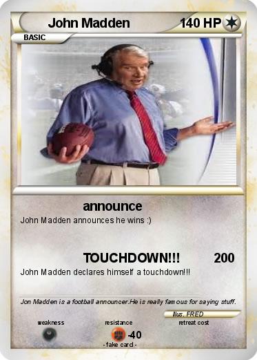 Pokemon John Madden