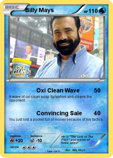 Pokemon Billy Mays