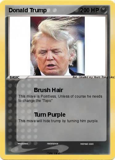 Pokemon Donald Trump