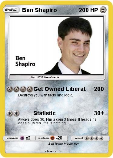 Pokemon Ben Shapiro